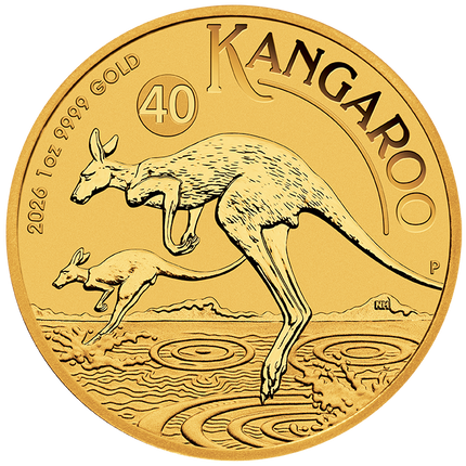 2026 1 oz australian kangaroo gold coin