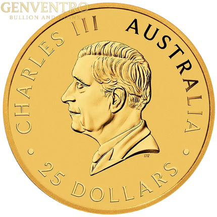 2026 1/4 oz Australian Kangaroo Gold Coin Genventro Bullion and Coins