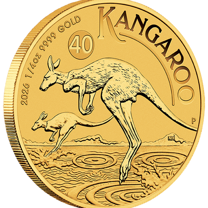 2026 1/4 oz australian kangaroo gold coin