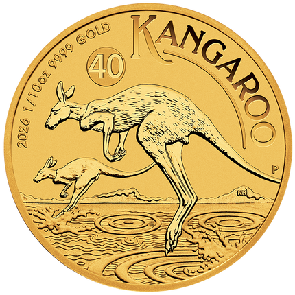 2026 1/10 oz australian kangaroo gold coin