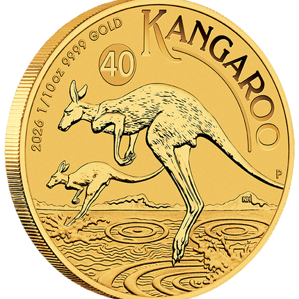 2026 1/10 oz australian kangaroo gold coin