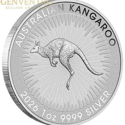 2026 1 oz Australian Kangaroo Silver Coin Genventro Bullion and Coins