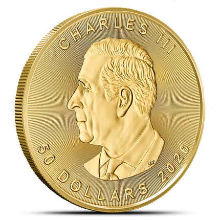 2026 1 oz gold maple leaf