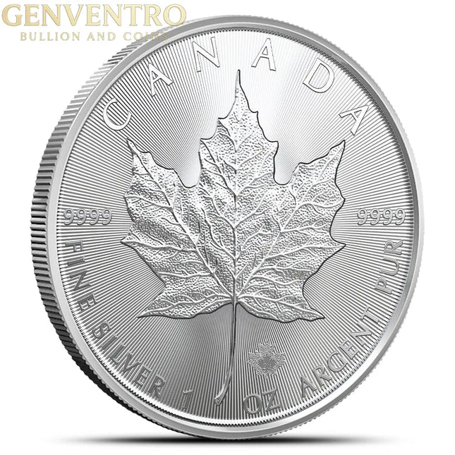 2026 1 oz Canadian Silver Maple Leaf Genventro Bullion and Coins