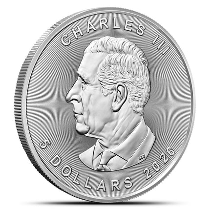 2026 1 oz canadian silver maple leaf
