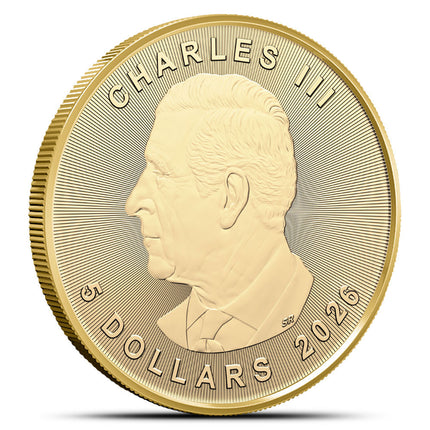 2026 1/10 oz gold maple leaf