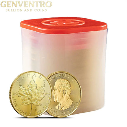 2026 1 oz Gold Maple Leaf Genventro Bullion and Coins