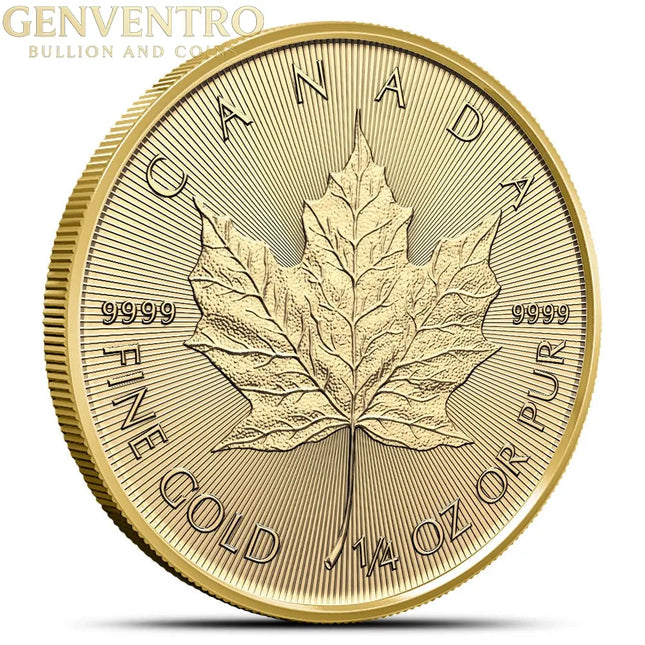 2026 1/4 oz Gold Maple Leaf Genventro Bullion and Coins