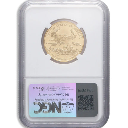 2000 1/2 oz Gold Eagle $25 NGC MS70 Genventro Bullion and Coins