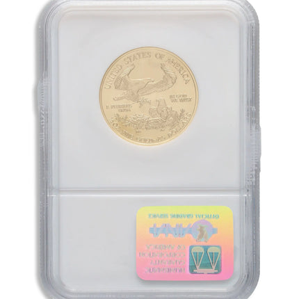 2001 1/2 oz Gold Eagle $25 NGC MS70 Genventro Bullion and Coins