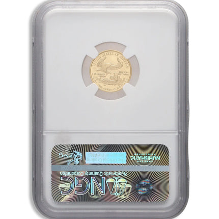 1991 1/10 oz Gold Eagle $5 NGC MS70 Genventro Bullion and Coins