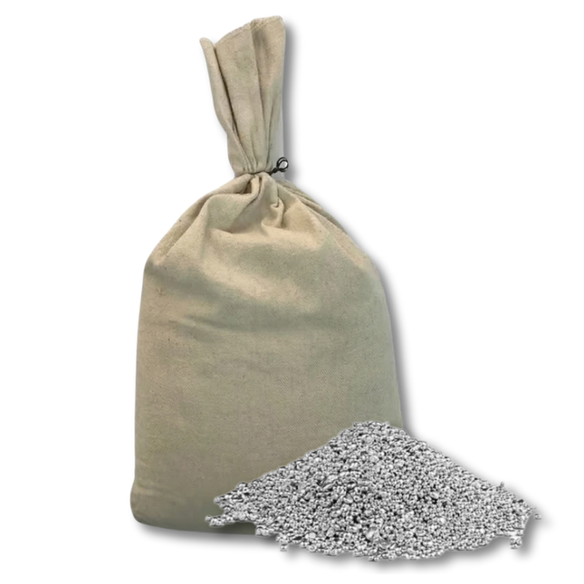 50 oz bag silver grain / shot (.9999)