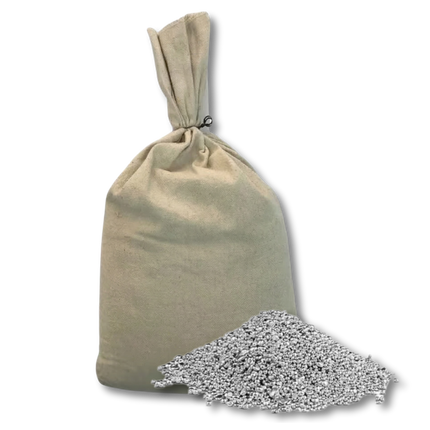 500 oz bag silver grain / shot (.9999)
