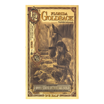 florida 1/2 goldback
