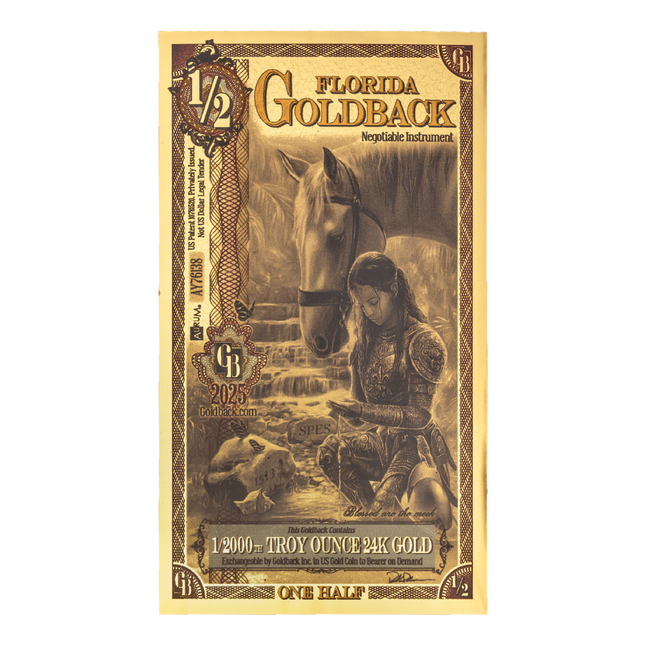florida 1/2 goldback