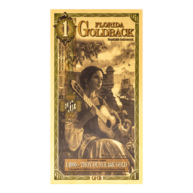 florida 1 goldback