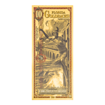 florida 10 goldback