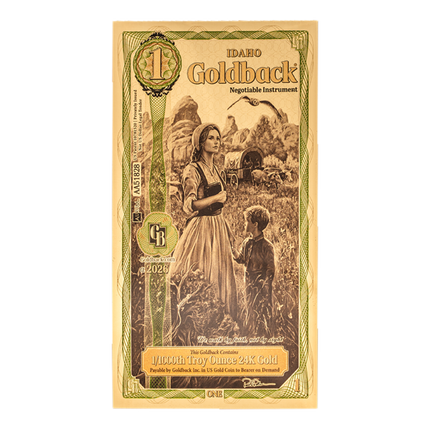 idaho 1 goldback