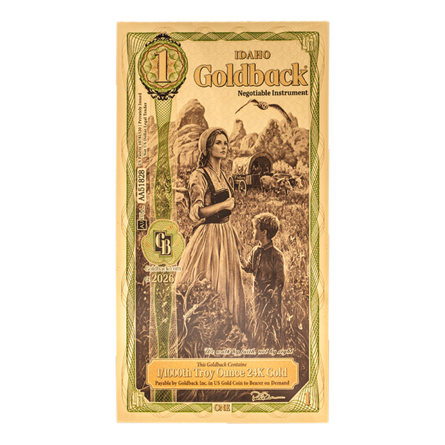 idaho 1 goldback