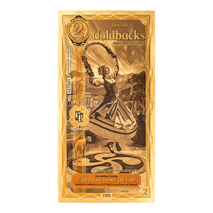 idaho 2 goldback