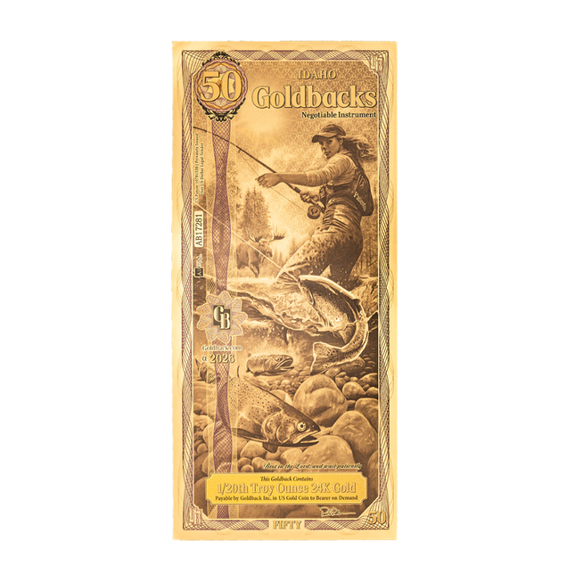 idaho 50 goldback