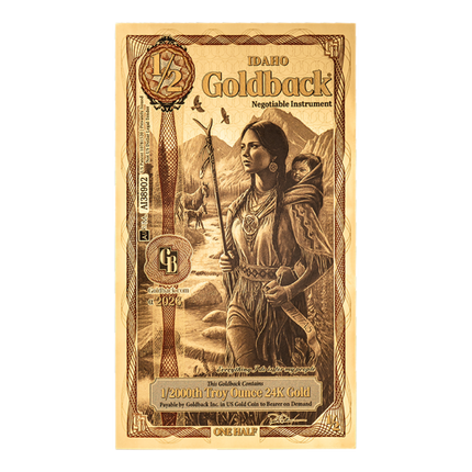 idaho 1/2 goldback