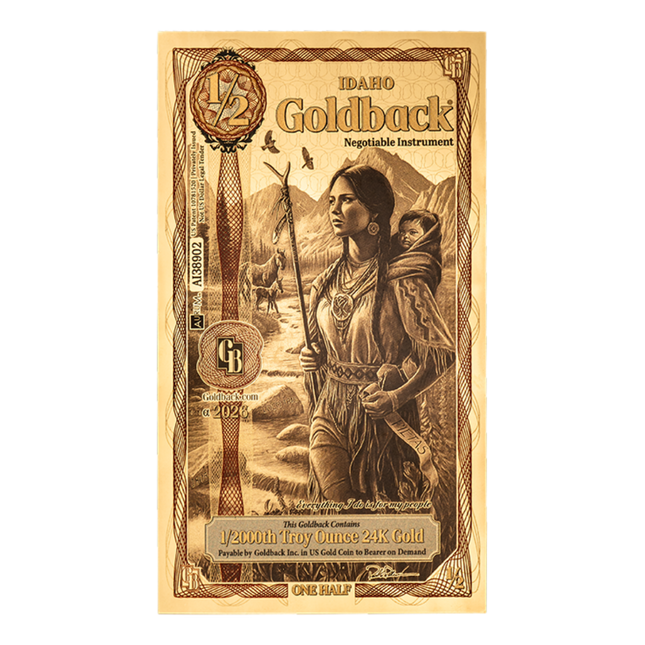idaho 1/2 goldback