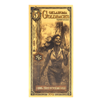 oklahoma 5 goldback