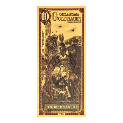 oklahoma 10 goldback