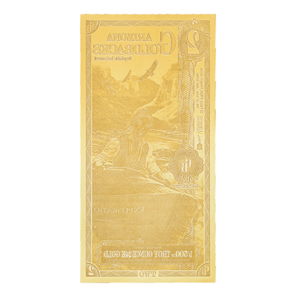 arizona 2 goldback