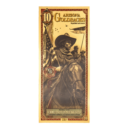 arizona 10 goldback