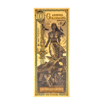 arizona 100 goldback