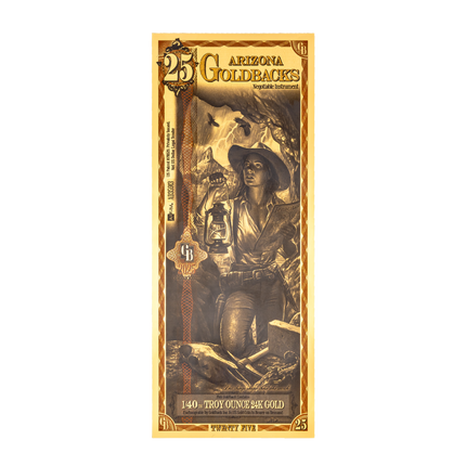 arizona 25 goldback