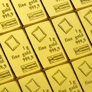 50 x 1 gram .9999 valcambi combibar™ gold (in assay)
