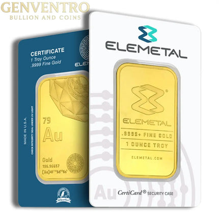 1 oz Gold Bar - Elemetal/OPM/Republic/APMEX/eBay Genventro Bullion and Coins