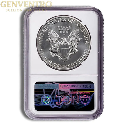 2004 Silver Eagle NGC MS69 Genventro Bullion and Coins