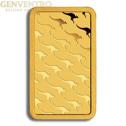 50 gram Gold Bar - Perth Mint (Carded) Genventro Bullion and Coins