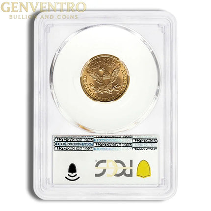 $5 Gold Liberty Half Eagle - PCGS MS63 Genventro Bullion and Coins