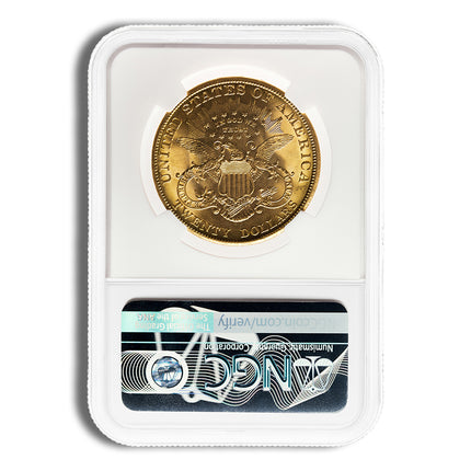 $20 gold liberty double eagle ngc ms63