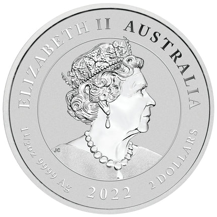 2022 1.5 oz australian sea turtle silver coin