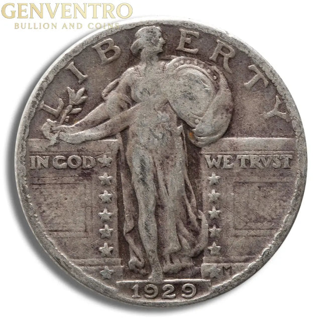 $1 FV 90% Silver Standing Liberty Quarters - Full Date Genventro Bullion and Coins
