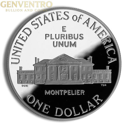 1993-S $1 Bill of Rights, Madison Silver Commem - Proof Genventro Bullion and Coins