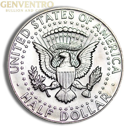 $1 FV 40% Silver Kennedy Half Dollars (1965-1969) Genventro Bullion and Coins