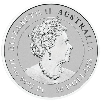 2021 1/2 oz australian osprey eagle platinum coin