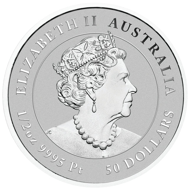 2021 1/2 oz australian osprey eagle platinum coin