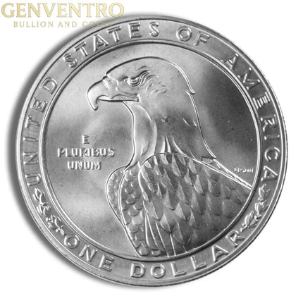 1983-D $1LA Olympic Silver Commem - BU Genventro Bullion and Coins