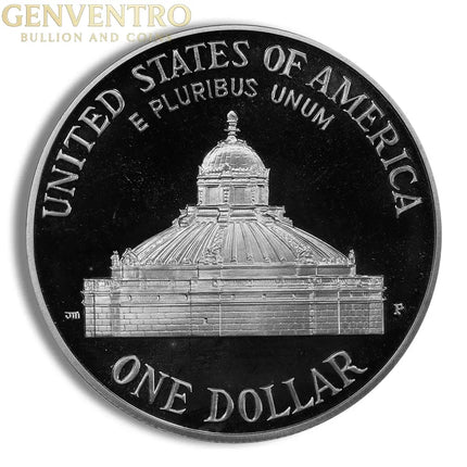 2000-P $1 Library of Congress Silver Commem - Proof Genventro Bullion and Coins