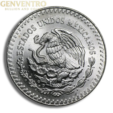 1984 1 oz Silver Mexican Libertad - BU Genventro Bullion and Coins