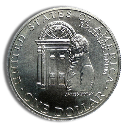1992 d $1 white house silver commem bu