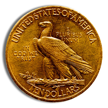 $10 gold indian eagle any grade